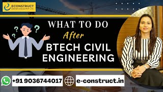 What to do after B Tech Civil Engineering Are you Facing Difficulty in Getting Civil Job [upl. by Gilda150]