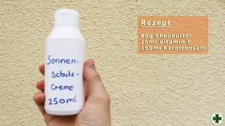 Sonnenschutzcreme ohne Zinkoxid selbst herstellen [upl. by Noissap]