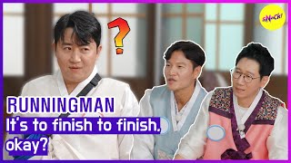 RUNNINGMAN Its to finish to finish okay ENGSUB [upl. by Ettebab645]