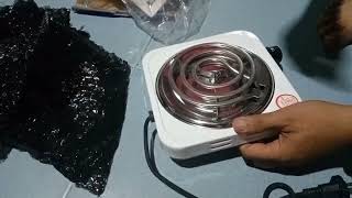 unboxing portable electric stove single burner [upl. by Elik277]