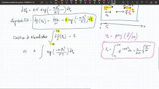 THERMODYNAMIQUE 2 THEORIE CINETIQUE DES GAZ [upl. by Melisenda]