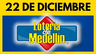 Resultado de la LOTERIA DE MEDELLIN del VIERNES 22 de diciembre de 2023 💫✅💰 [upl. by Helbonia]