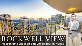 Condo Tour M7 • Explore an Elegant FURNISHED 3BR Condo for Sale in Proscenium at Rockwell Makati [upl. by Merow]