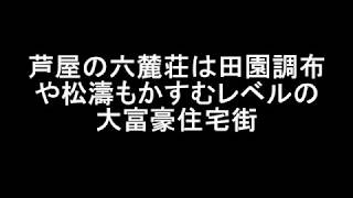 芦屋の六麓荘は田園調布や松濤もかすむレベルの大富豪住宅街 [upl. by Sucram359]