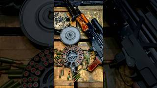 Powering RPK 47 With 75 Rounds Drum Magazine Loading 762x39 Drum Magazine ASMR [upl. by Chang]