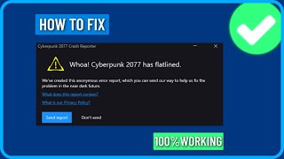 How To Fix Cyberpunk 2077 Has Flatlined Error [upl. by Maleki]