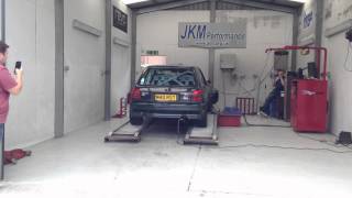 Ford Fiesta RST The Trolley 460bhp Dyno Run  JKM Performance [upl. by Annaohj]