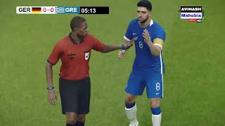 🔴LIVE Germany vs Greece  International Friendly 2024  Pes 21 Simulation Gameplay [upl. by Raquel]