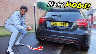 CRAZY NEW MODS TO MY MERCEDES A CLASS A250 AMG [upl. by Clippard213]