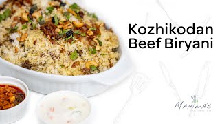 Kozhikodan Beef Biriyani  കോഴിക്കോടൻ ബീഫ് ബിരിയാണി [upl. by Randa570]