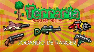 Jogando com build ranger no Master Mode  Terraria 1 [upl. by Eedyah]