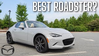 2024 Mazda MX5 Miata RF Grand Touring POV Review  Still The Best 40000 Droptop Sports Car [upl. by Zadoc680]