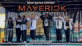 KPOP IN PUBLIC  2ND PLACE🥈 The Boyz 더보이즈  ‘MAVERICK’  MidAutumn Festival 2024 [upl. by Ellenaj]