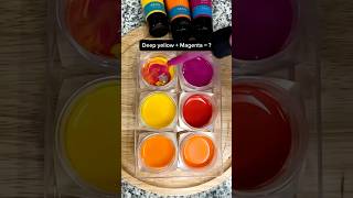 Color therapy  Satisfying color mixing shorts colormixing asmrart colortherapy [upl. by Aitnuahs]