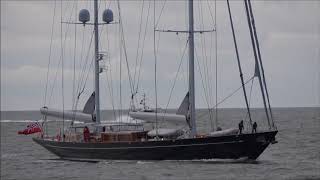 The video of Royal Huismans Aquarius sailing yesterday [upl. by Euqimod]