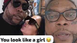 Vybz kartel love his Fiance 🤓😂💕 [upl. by Naahs]