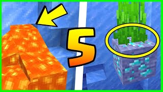 5 BUGS TROP DROLES A FAIRE TOIMÊME DANS MINECRAFT 118 [upl. by Htiel701]