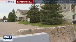 HOA dispute Concrete barriers causing headaches for homeowners in Elko neighborhood [upl. by Tracy]