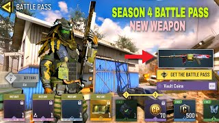 NEW Codm Season 4 Battle pass Leaks 2024  How To Get Free Prizefighters Golden Bull in Codm 2024 [upl. by Reivilo976]