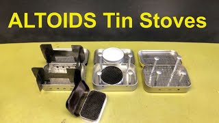 My Altoids Tin Stove Collection [upl. by Amlet2]