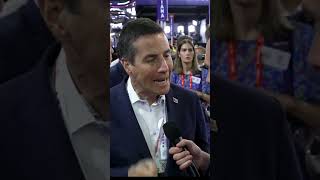 Ohio Senate Candidate Bernie Moreno on JD Vance at RNC [upl. by Llekim]