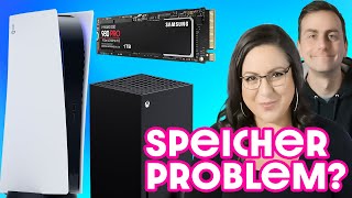 Deswegen ist der SSD Speicher der PS5 und Xbox Series X zu klein [upl. by Angelis]