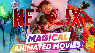 Top 21 Animated Netflix Original Movies in Hindi  Moviesbolt [upl. by Trebla]