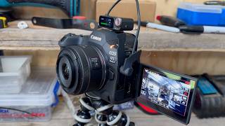 VLOG with the Canon R5 Mark ii Testing Stabilisation and Auto Modes [upl. by Reppiks]