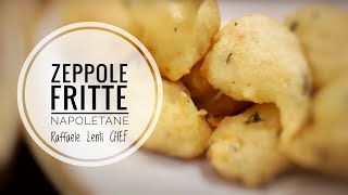 Come fare le ZEPPOLE fritte napoletane 👨🏼‍🍳 Chef Raffaele Lenti [upl. by Daye38]