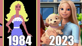 Evolution of Barbie Games 19842023 [upl. by Amein]