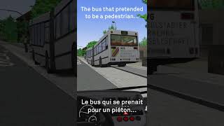 OMSI 2 Le bus qui se prenait pour un piéton omsi2 [upl. by Auqenehs]