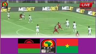 🔴Live Match Malawi vs Burkina Faso  Full Stream Africa Cup of NationsAFCON Qualifiers2024 [upl. by Yemiaj467]