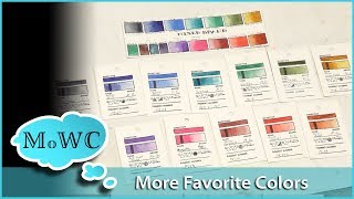 12 MORE Colors I Love Awesome Selection for Watercolor Landscape [upl. by Jerrie]