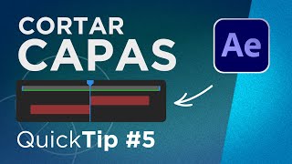 Cómo CORTAR CAPAS en After Effects  AE QuickTip 5 [upl. by Ziul16]