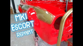 Mk 1 Escort Respray [upl. by Crin]