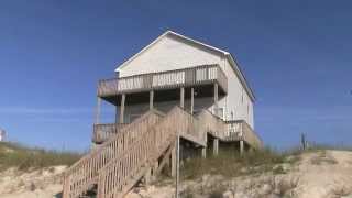 Topsail Island NC Oceanfront Rental  Sundance [upl. by Ahsii]