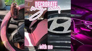 DECORATE MY CAR WITH ME 500 Amazon Haul [upl. by Mays]