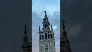 The Giralda tower in Sevilla spain sevilla andalucia giralda travel moorish christian love [upl. by Arlynne]