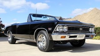 1966 Chevrolet Chevelle SS396 Convertible For Sale [upl. by Eisdnil]