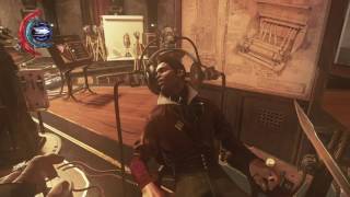 Dishonored 2 Mission 4 Kirin Jindosh on electric chair activate electroshock machineall dialogue [upl. by Piwowar]