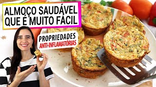 AGORA FAÇO SEMPRE ESTE ALMOÇO SAUDÁVEL FÁCIL E RICO EM PROTEÍNA VEGANO PRÁTICO PARA O DIA A DIA [upl. by Ecinuahs]