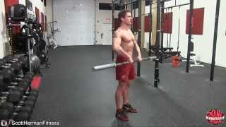 How To Barbell Upright Row [upl. by Regor]