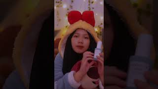 ASMR Pampering you before sleep asmrshorts asmrpampering asmrskincare [upl. by Avilys]