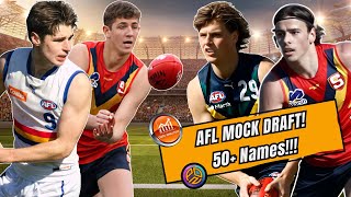 Full 2024 AFL Draft Power Rankings July Update 50 Names [upl. by Lamb]