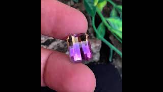 890 Carats  Bi color Ametrine Stone Pixel Cut Natural Brazilian Gemstone viral gemstone [upl. by Iridissa3]