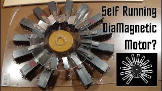 Self Running DiaMagnetic Motor [upl. by Eugenie]