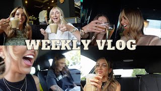 WEEKLY VLOG London nights chilled days amp lots of catch ups [upl. by Christabella]