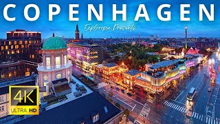 Copenhagen Denmark 🇩🇰 in 4K ULTRA HD 60FPS Drone Video [upl. by Ainival713]