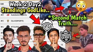 BGiS Second Match Truth 🚨 KRONTEN JONNY REPLY 😨W2 Day2 Standings 🇮🇳 Peak Watching 🫡🔥 [upl. by Parfitt466]