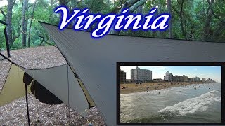 First Landing State Park in Virginia  Hammock Camping amp Hiking [upl. by Bennie51]